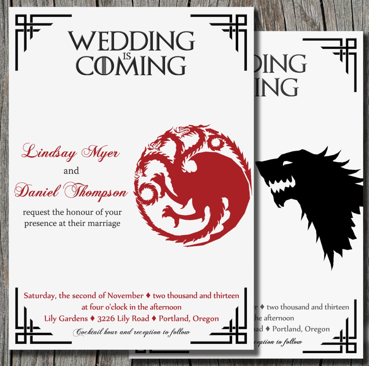 Geeky Wedding Invitations Popsugar Tech
