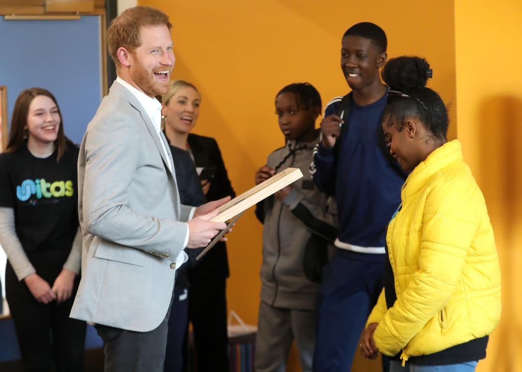Prince Harry at Barking & Dagenham Future Youth Zone 2019