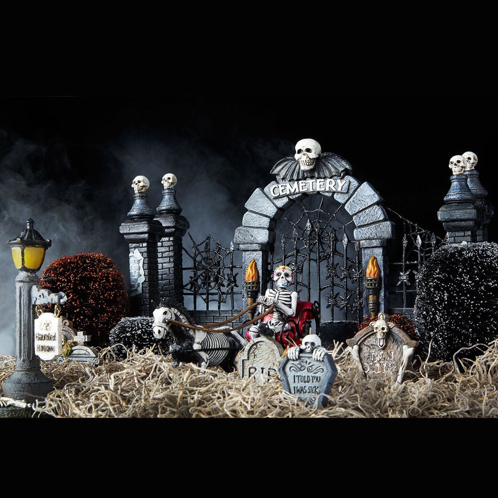 Mini Halloween Decorations
 Miniature Halloween Graveyard $2 $10