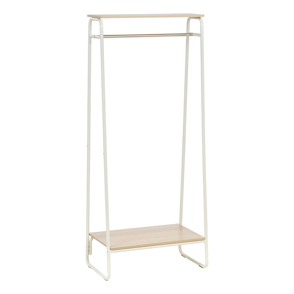 Iris Dual-Shelf Garment Rack