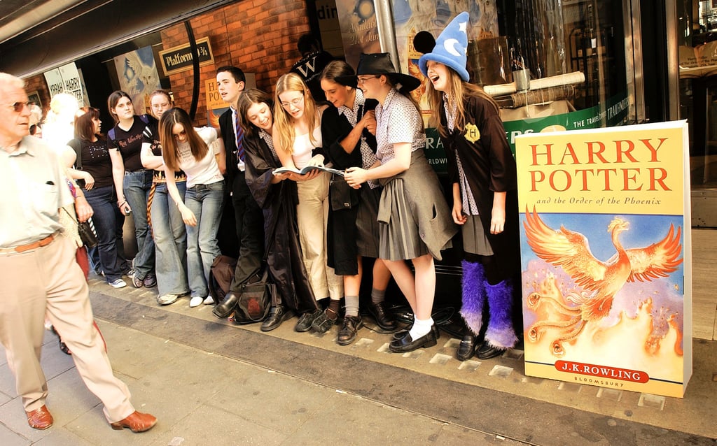 When These Fans in London Lined Up For Hours Aheads of the Book's Release