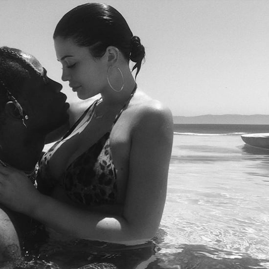 Kylie Jenner Leopard Bikini With Travis Scott
