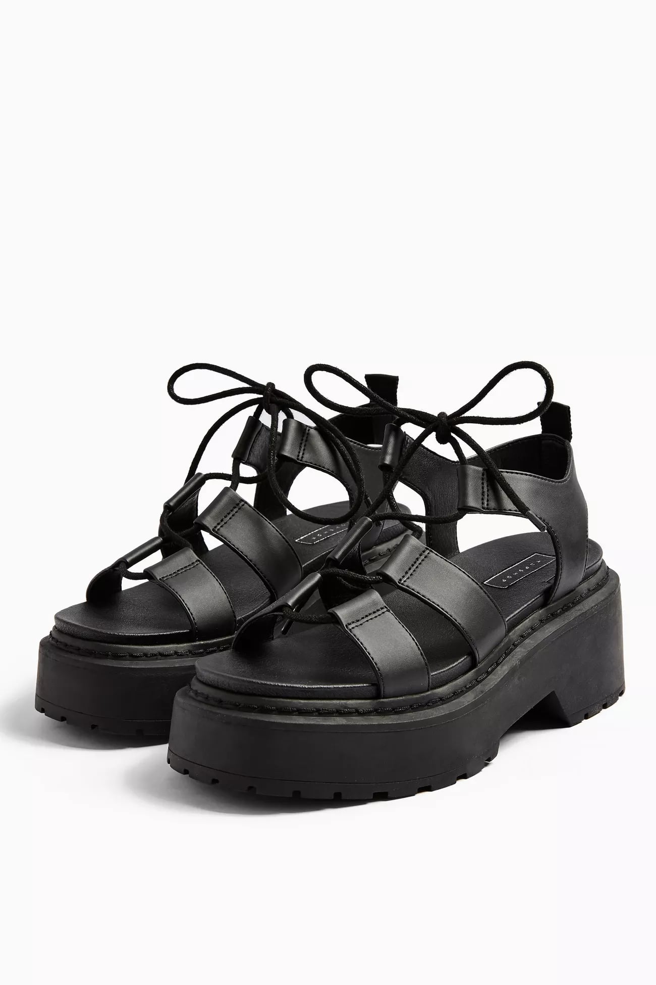 90s black chunky discount sandals