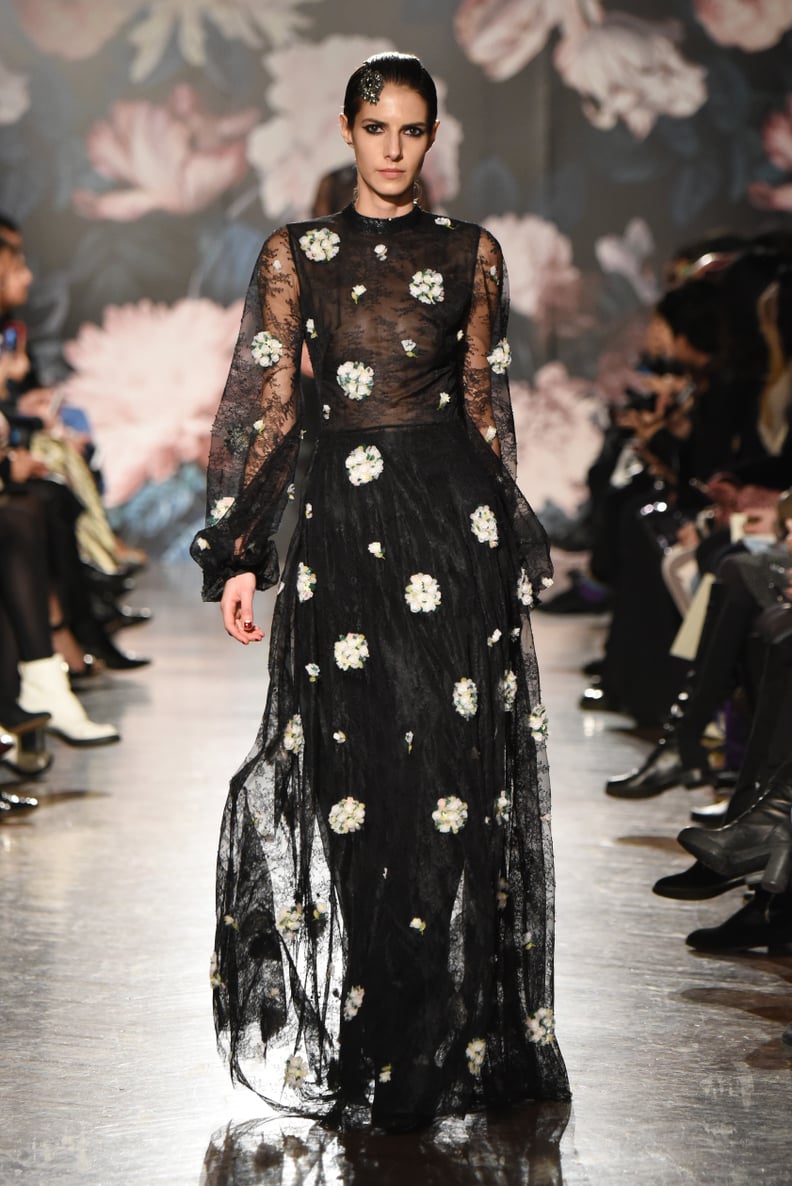 NEW YORK, NY - FEBRUARY 10:  A model walks the runway at the Sachin & Babi fashion show during New York Fashion Week at The National Arts Club on February 10, 2017 in New York City.  (Photo by Albert Urso/Getty Images)