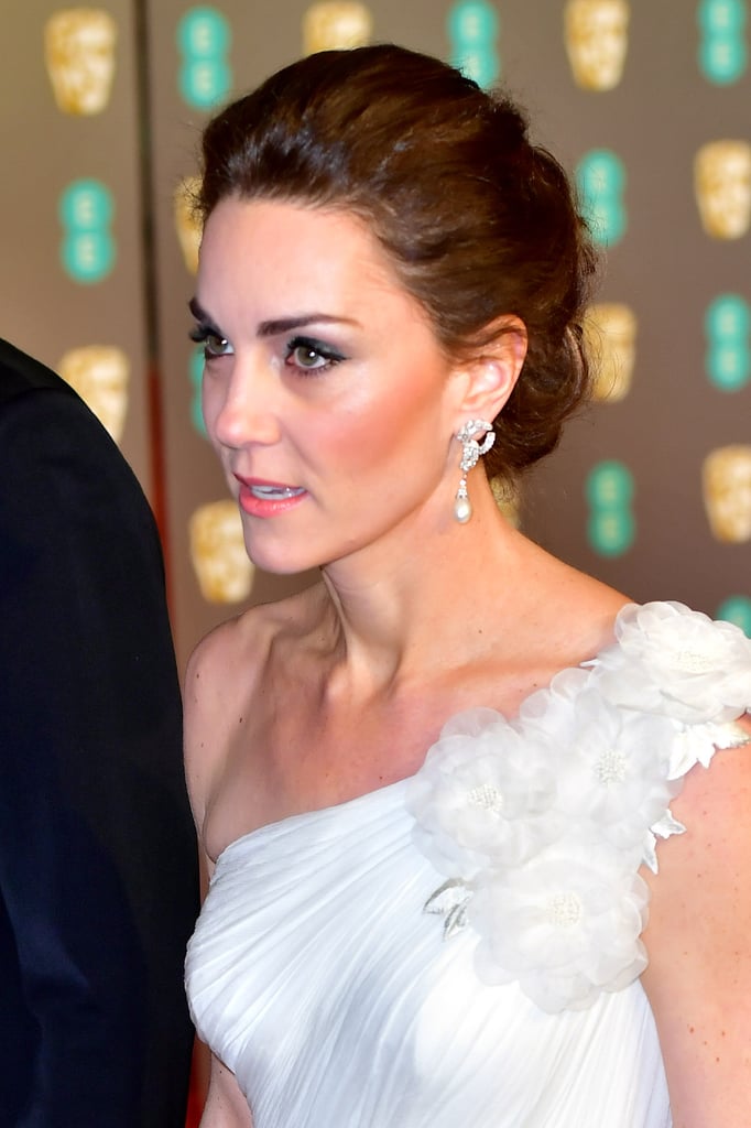 Kate Middleton's White Dress at the BAFTA Awards 2019