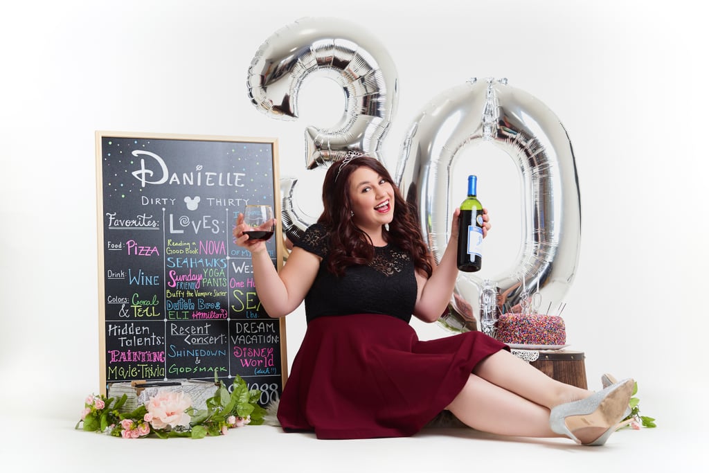 30th Birthday Cake Smash Photo Shoot