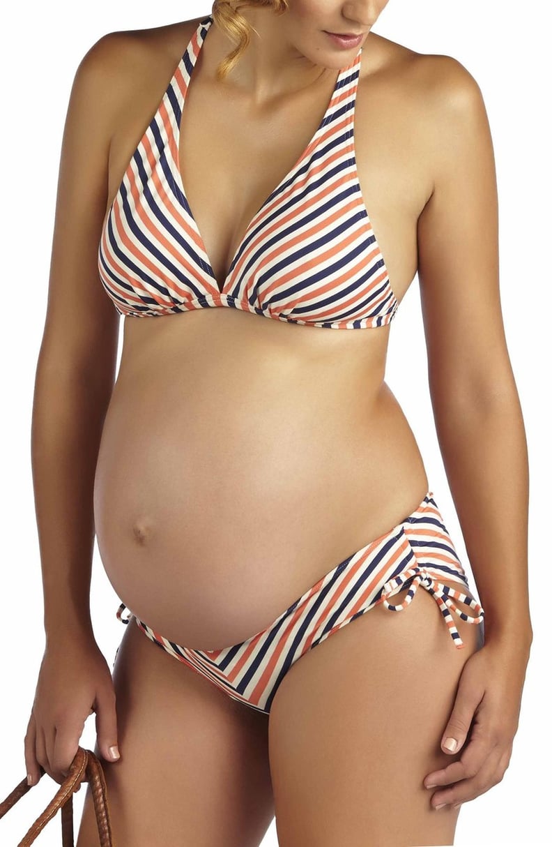 Rimini Pink Stripe Maternity Swimsuit – Mums and Bumps