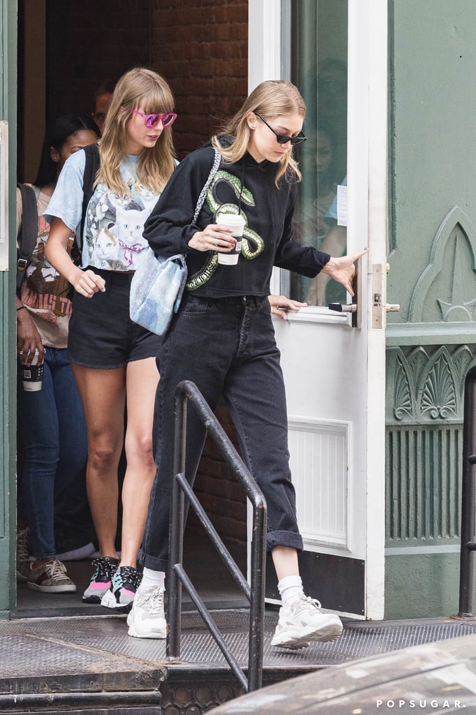 Taylor Swift and Gigi Hadid Out in NYC July 2018