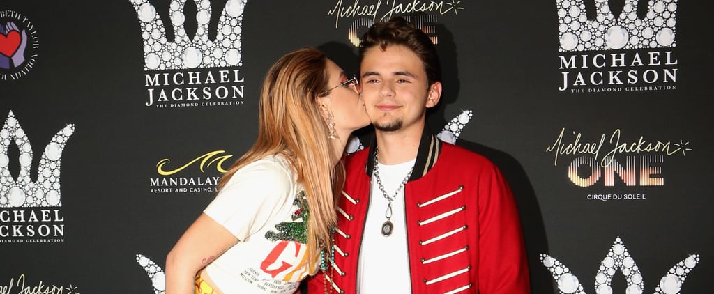 Paris and Prince Jackson Hold Hands on the Red Carpet While Celebrating Their Dad's Birthday