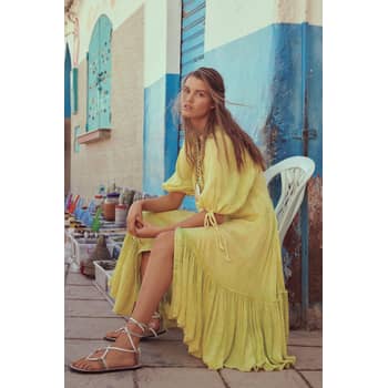 Free people maya 2025 midi shirtdress