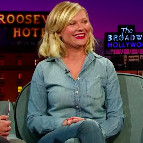 Kirsten Dunst Does a Bring It On Cheer on James Corden