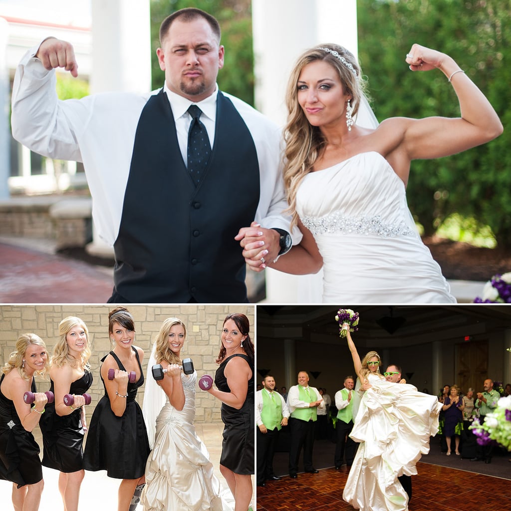 Fitness-Themed Wedding