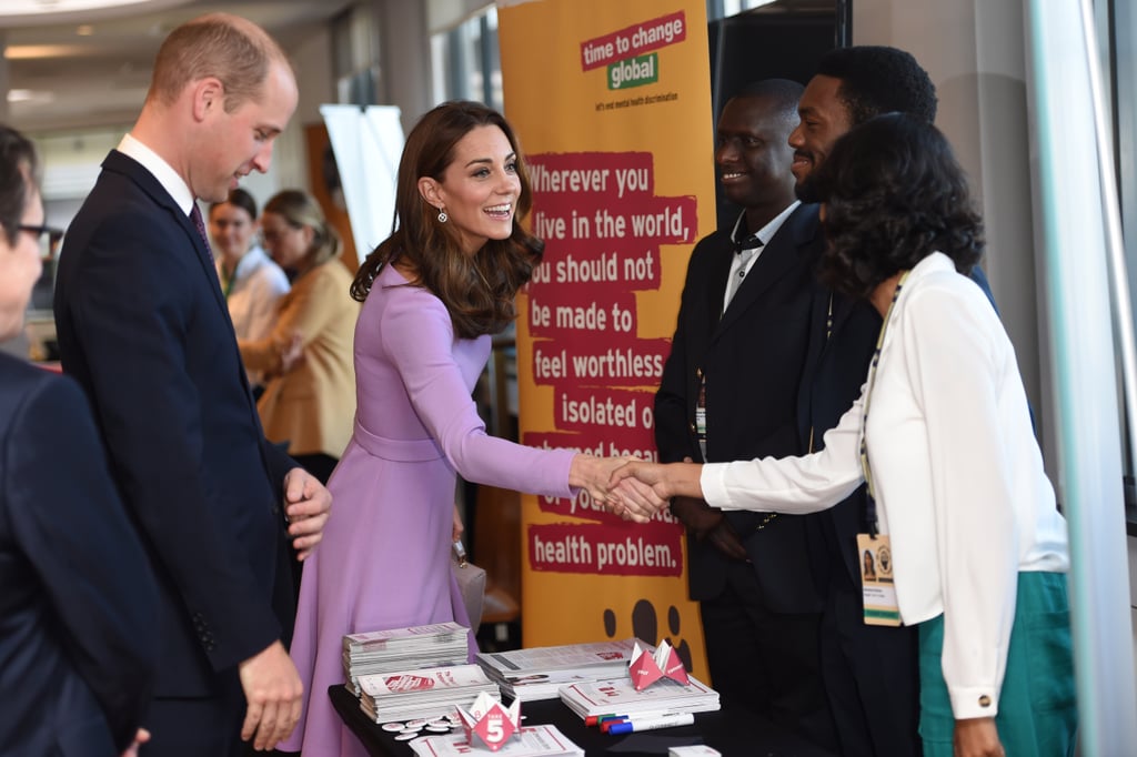 Prince William and Kate Middleton at Mental Health Summit