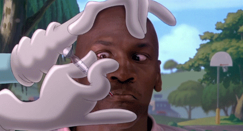 talking michael jordan space jam