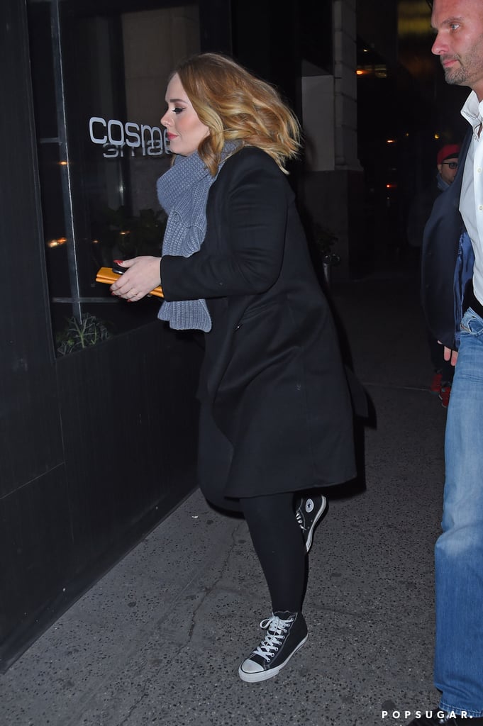 Jennifer Lawrence, Emma Stone, and Adele in NYC