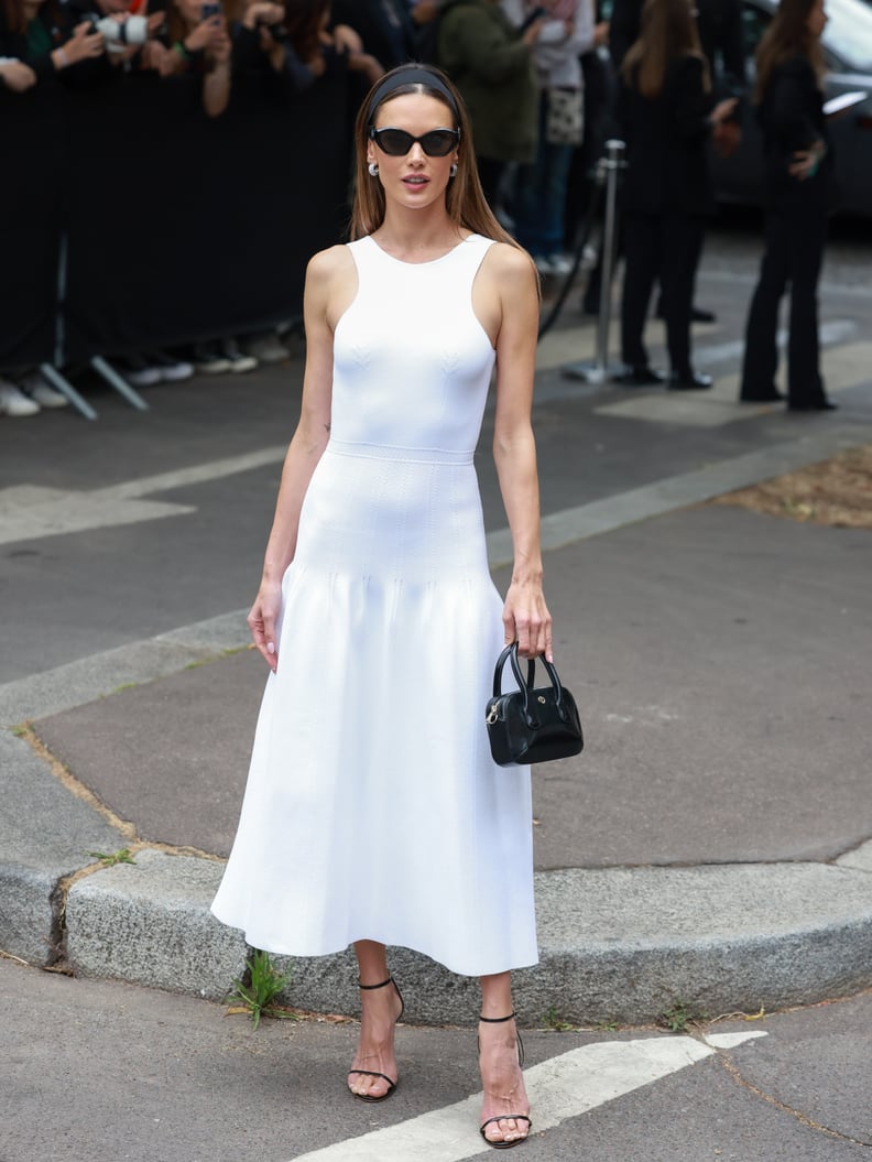 Alessandra Ambrosio at the Giorgio Armani Privé Show