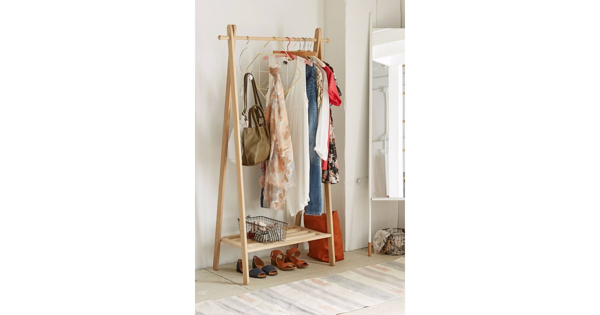 Wooden Clothing Rack Stylish Clothing Racks POPSUGAR Fashion Photo 10