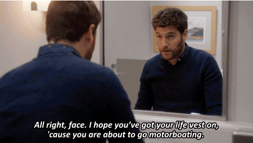 He Can Give a Serious Self Pep Talk