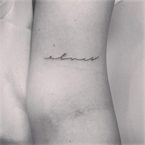 Lucy Hale's "Elvis" and "14, 16, 20" Tattoos