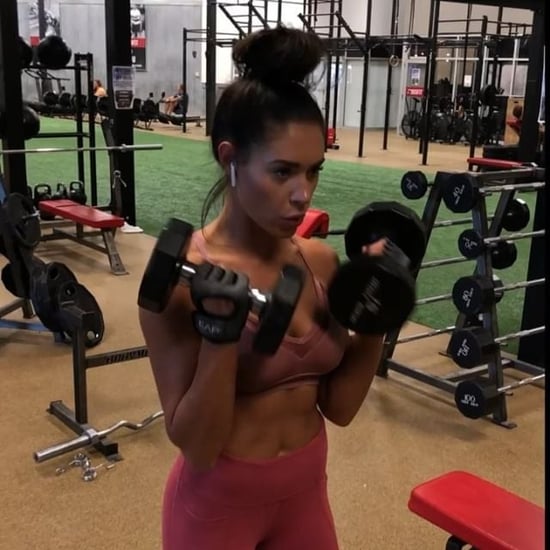 Kelsey Wells Back and Bicep Workout