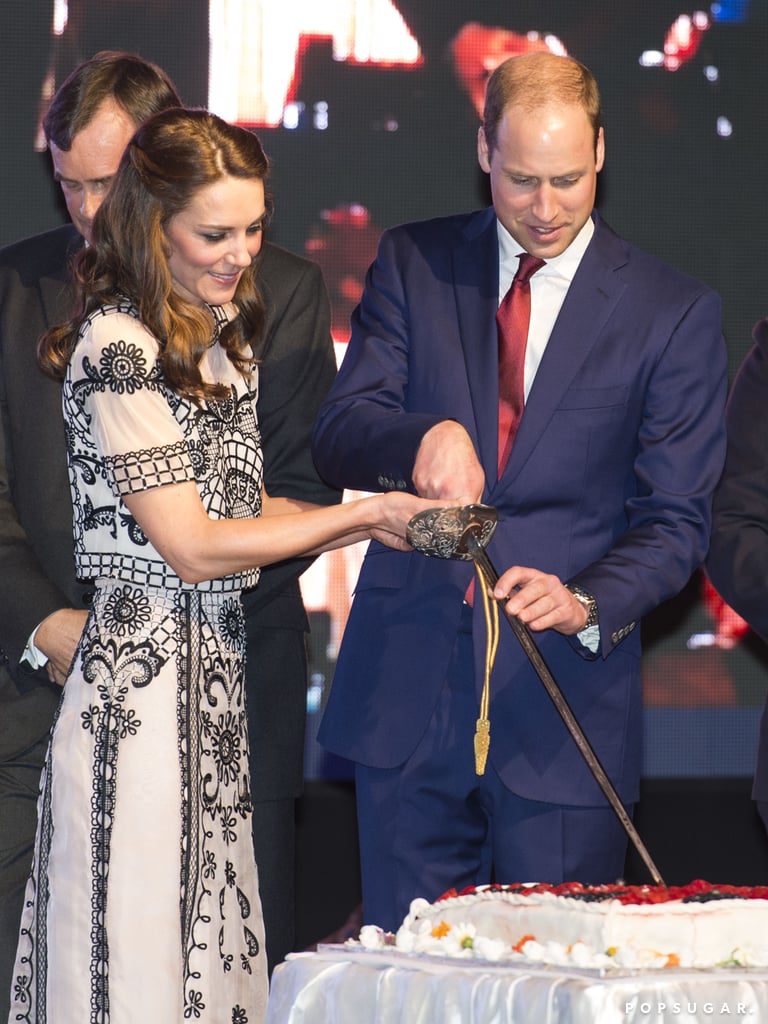 Kate Middleton and Prince William Queen's Party India 2016