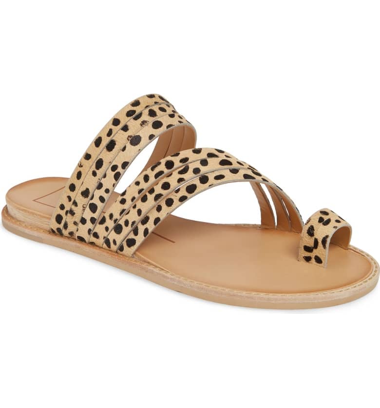 dolce vita nelly leopard sandal