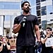 Michael B. Jordan Speaks at Black Lives Matter March in LA