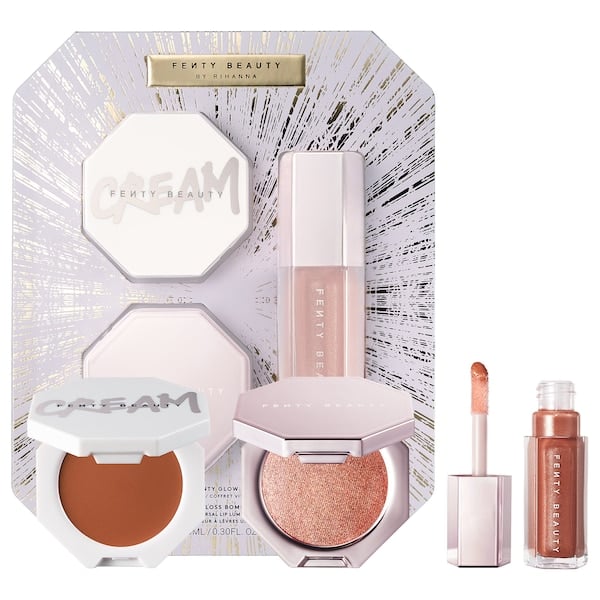 Fenty Beauty by Rihanna Fenty Glow Trio Face Lip and Body Set