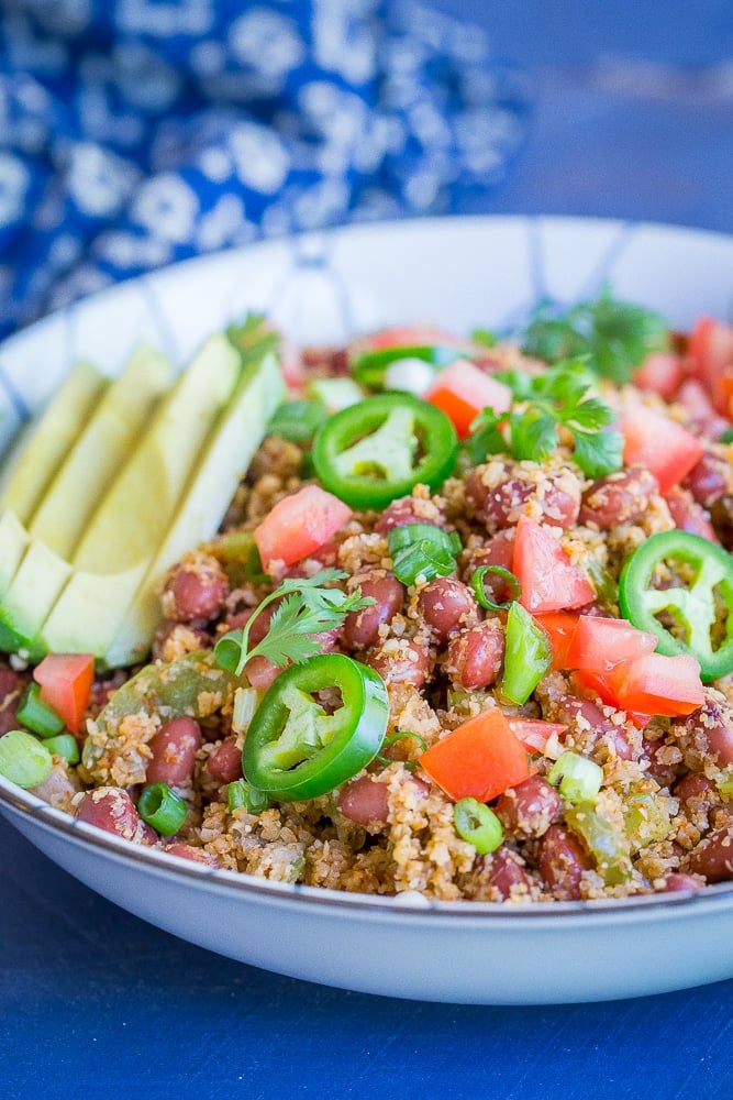 Red Beans and Cauliflower Rice