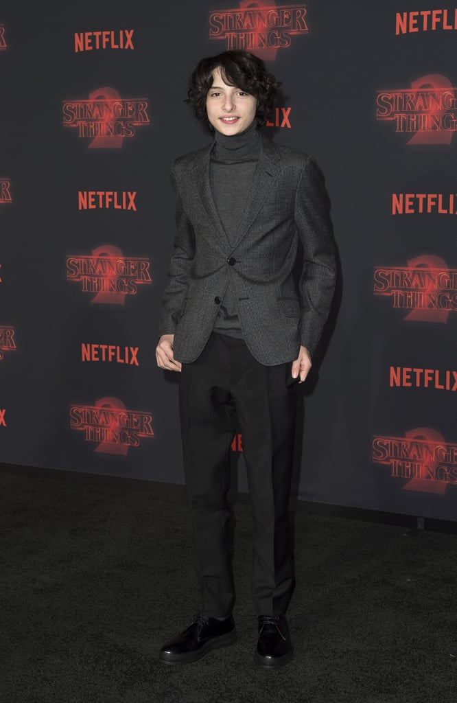 Finn Wolfhard at Stranger Things Season 2 Premiere