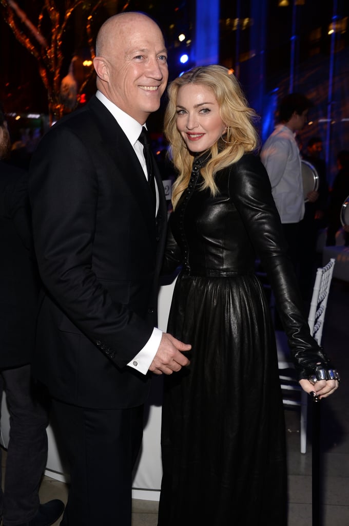 Madonna chatted with the man of the hour, Bryan Lourd.