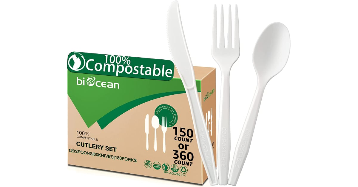 EcoFriendly Disposable Utensils Cheap Party Supplies on Amazon