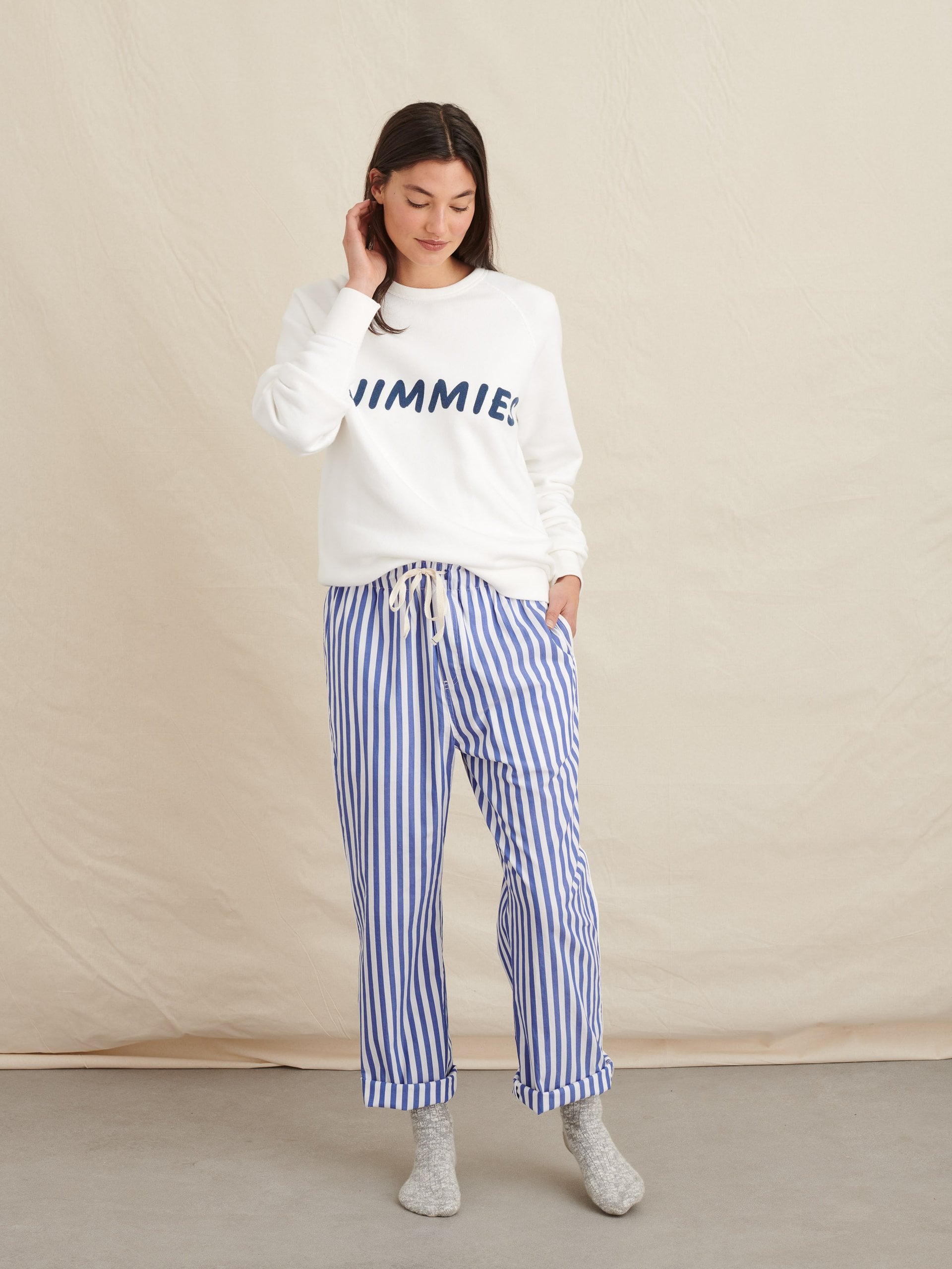 Shop Jimmy Fallon s P Jimmies Sleepwear With Alex Mill POPSUGAR