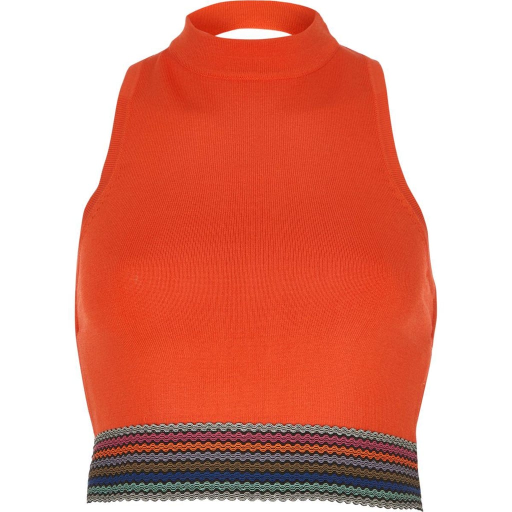 Kaia Gerber's Fendi Cropped Sweater | POPSUGAR Fashion
