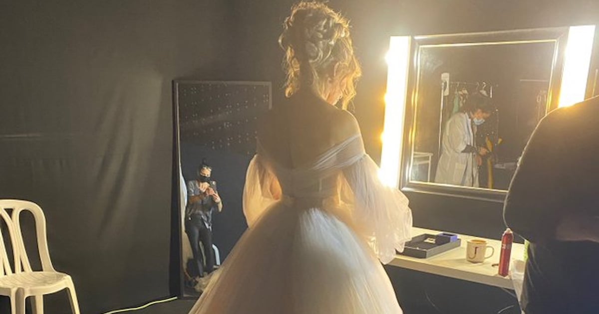 J Lo Posted a Picture in a Gorgeous Wedding Dress, but It’s Not What You Think