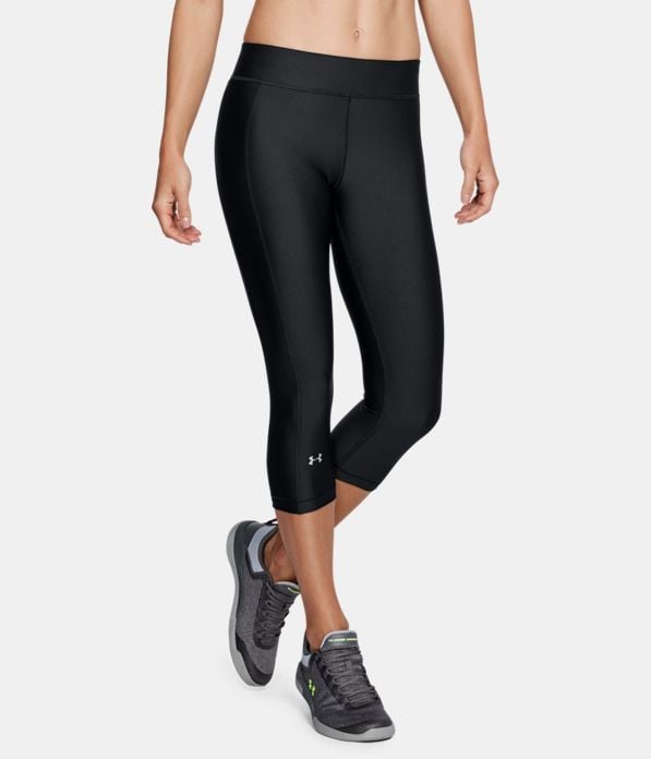 Under Armour HeatGear Armour Capris Hot Yoga Clothes Under 50