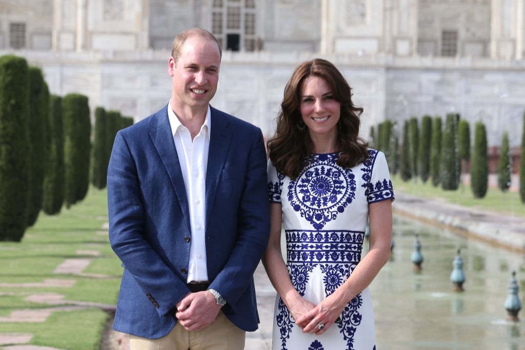 Kate Middleton's Naeem Khan Dress at the Taj Mahal 2016