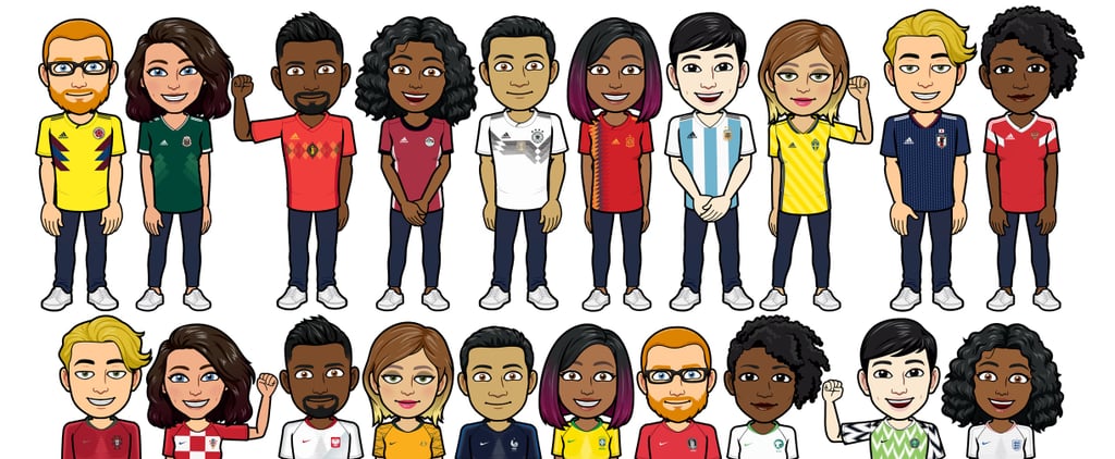World Cup 2018: Make Your Bitmoji Wear Your Country's Kit