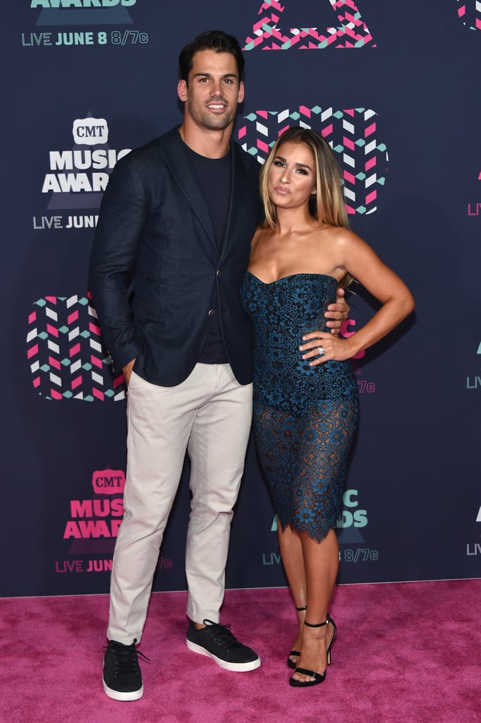 Jessie James And Eric Decker At Cmt Awards 2016 Pictures Popsugar 