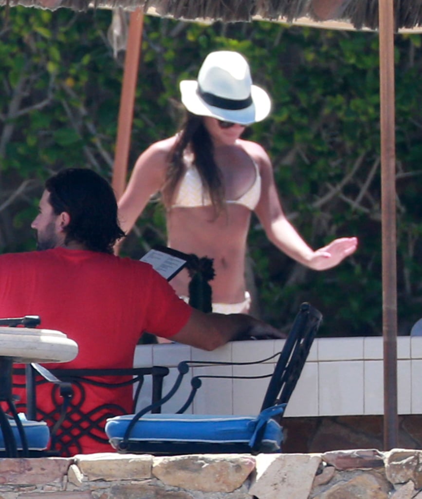 Lea Michele Surfing in Mexico