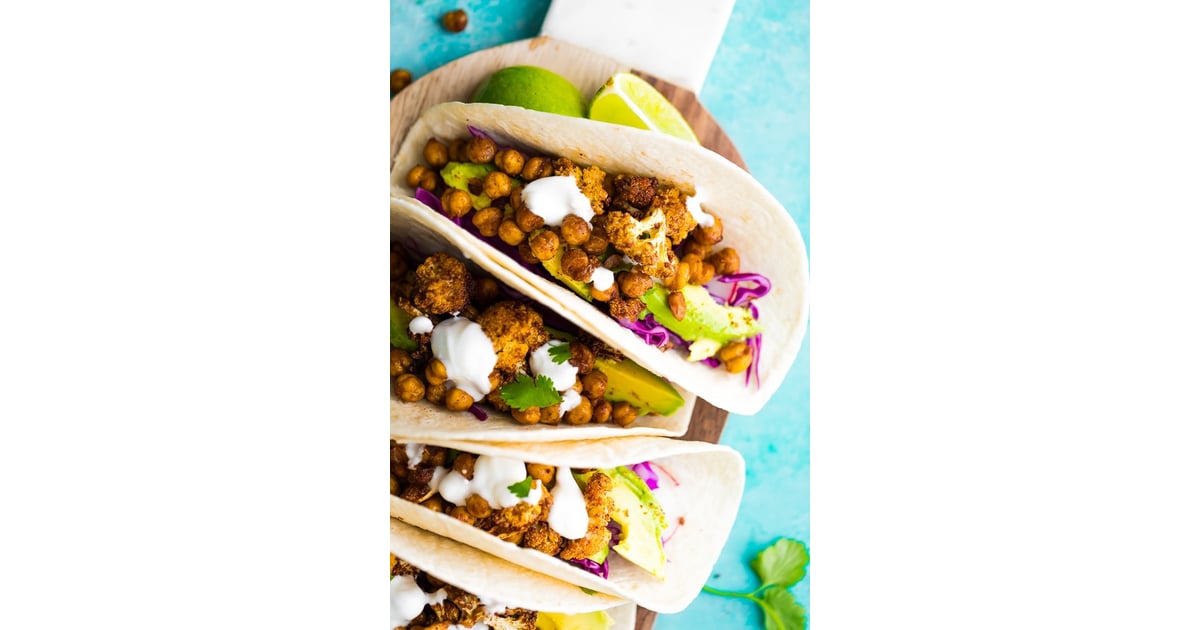 Cauliflower Chickpea Tacos AirFryer Recipes For Weight Loss