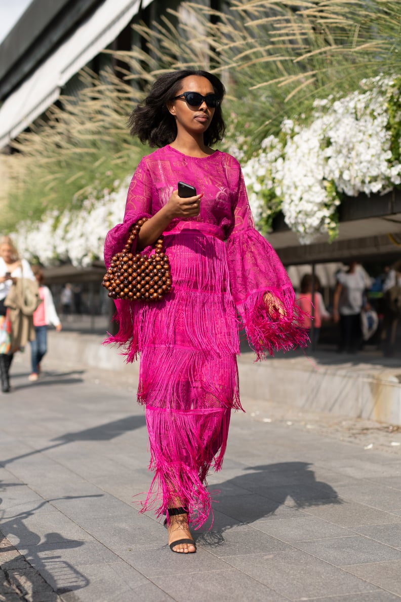 A Beaded Bag