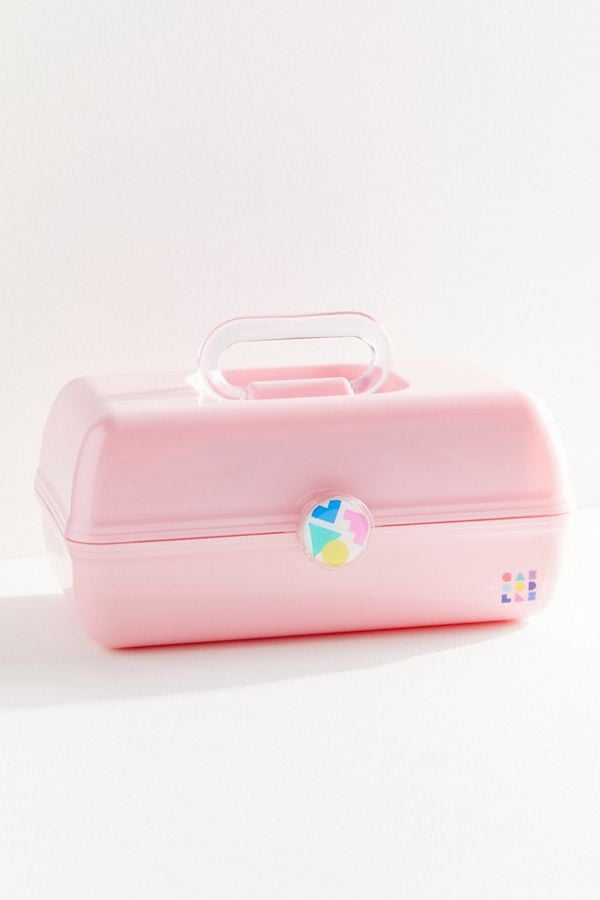 On-The-Go Girl Pink Sparkle Makeup Case