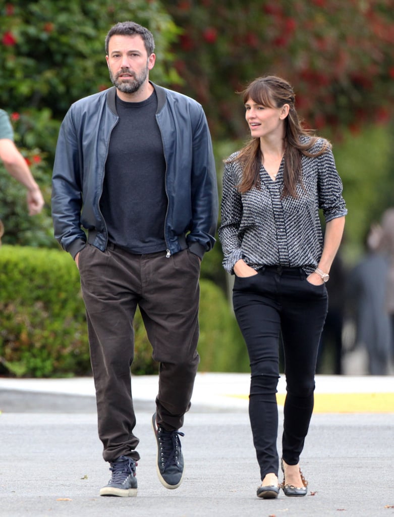 Ben Affleck and Jennifer Garner Walking Together