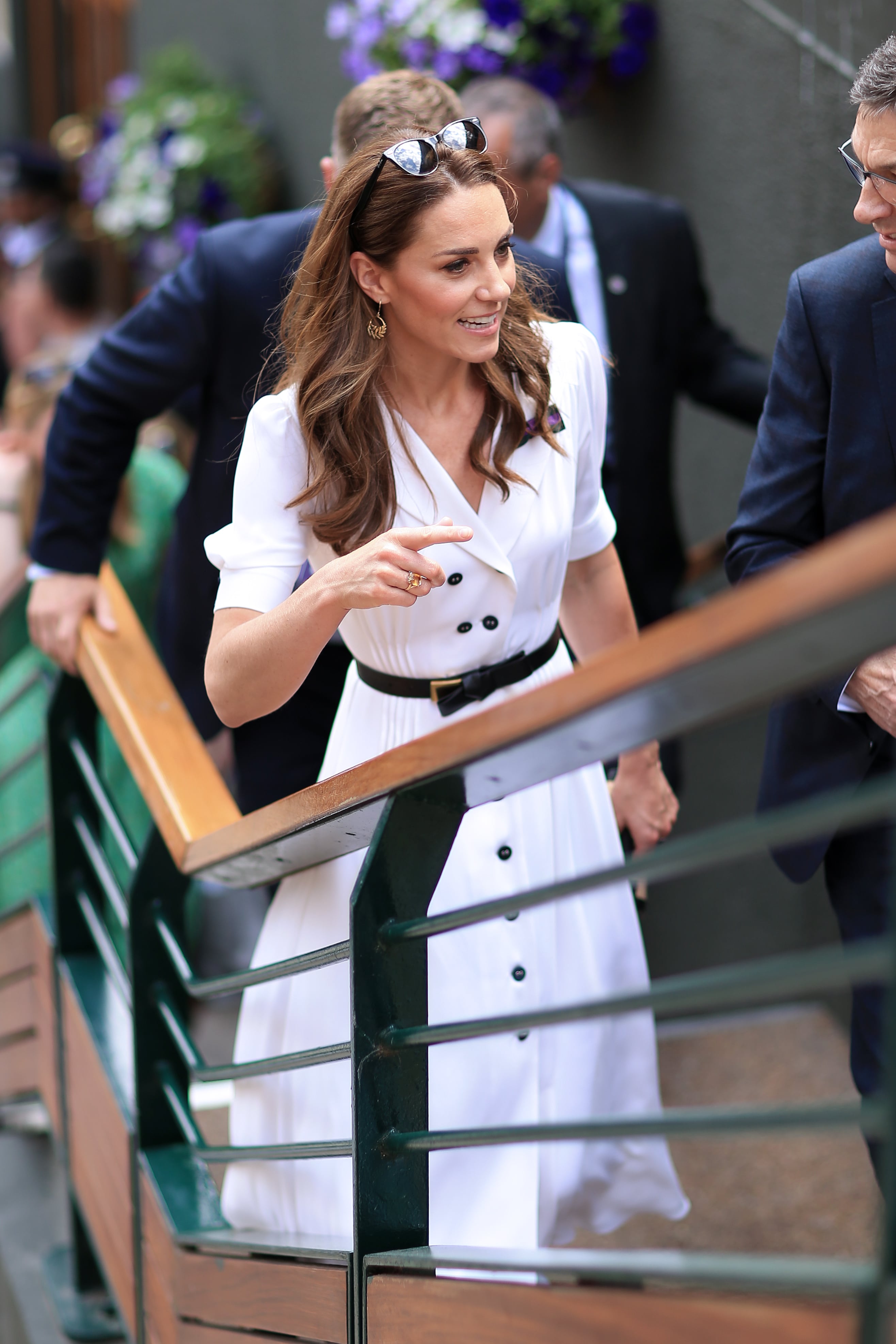 Kate Middleton White Dress at Wimbledon 2019 PS Fashion