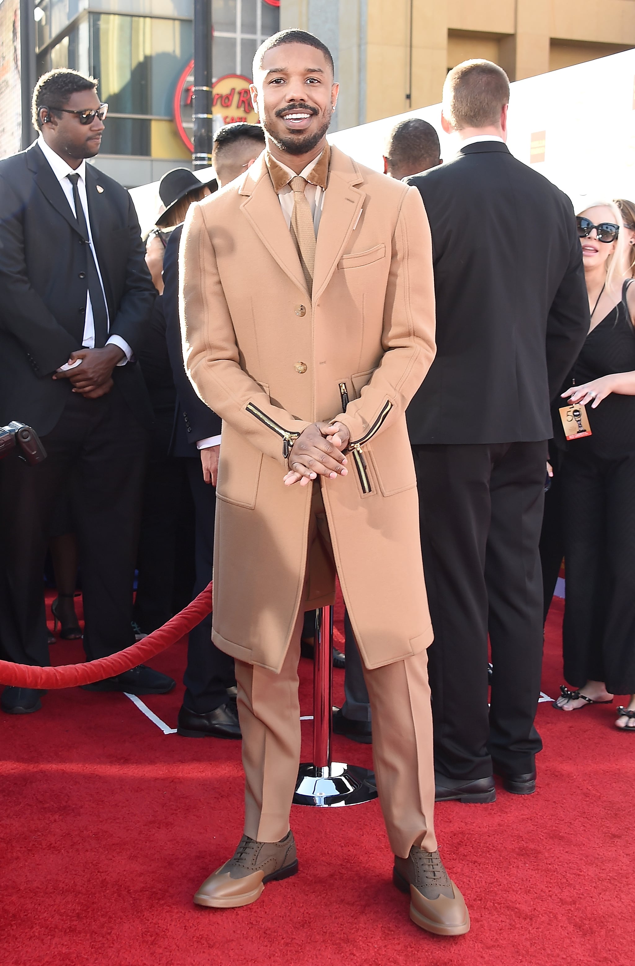 2019 NAACP Image Awards: Black Panther Star Michael B. Jordan in Burberry  - Tom + Lorenzo