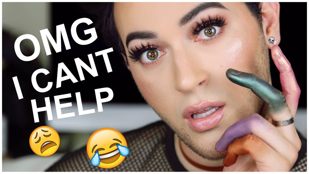 Manny MUA's Makeup Using Only Fingers Challenge