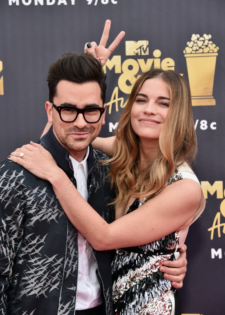 Dan Levy and Annie Murphy's Friendship Pictures