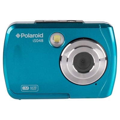 Polaroid 16MP Waterproof Digital Camera - Teal (IS048-Teal)