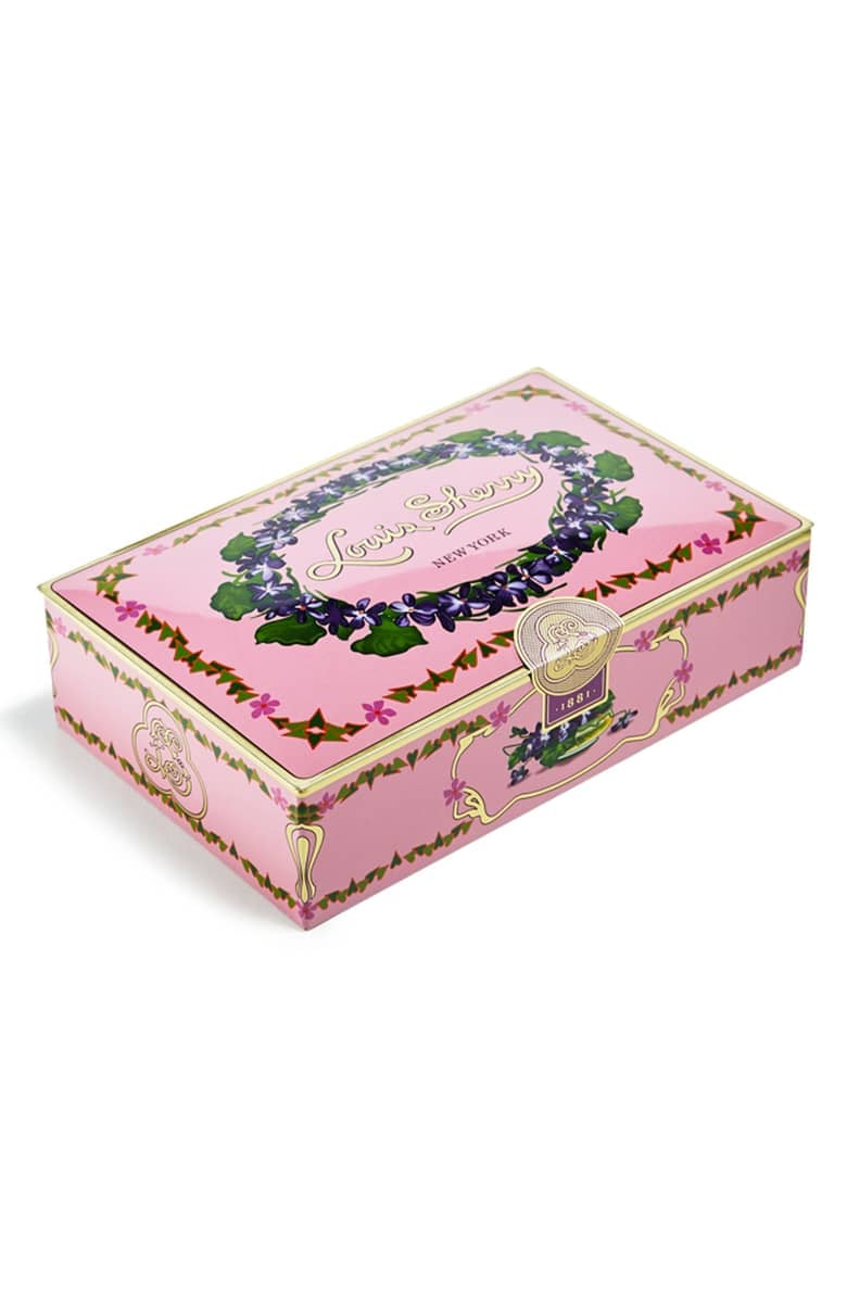 Louis Sherry Orchid 12-Piece Chocolate Truffle Tin Louis Sherry Orchid 12-Piece Chocolate Truffle Tin